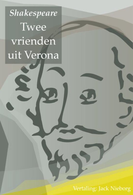 Cover van het boek 'Twee vrienden uit Verona' van W. Shakespeare