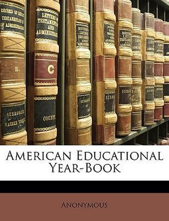 American Educational Year-Book - cover