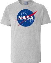 NASA - Logo - Easyfit - grey melange - Original licensed product