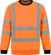 Yoworkwear Sweater RWS Fluor Oranje - Maat 3XL