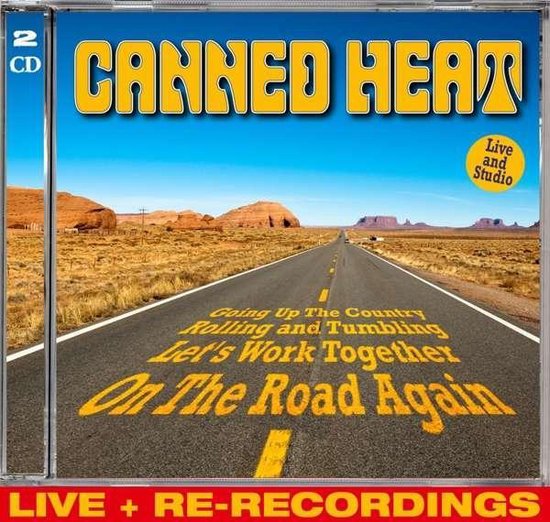 Canned Heat On The Road Again Live And Studio, Canned Heat CD