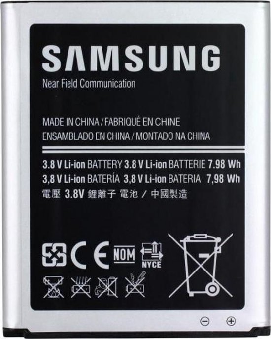 Samsung Batterij - EB-L1G6LLU voor Galaxy S3 Neo en Galaxy S3 | bol.com