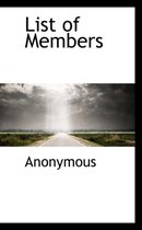List of Members