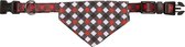 Adori Halsband Met Zakdoek Assorti - Hondenhalsband - 43-66x2.5 cm