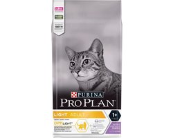 Pro Plan Adult Light - Kattenvoer - Rijk aan Kalkoen - 3 kg