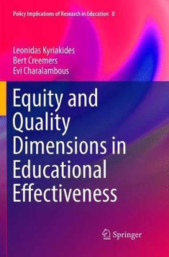 Policy Implications of Research in Education- Equity and Qua ... - cover