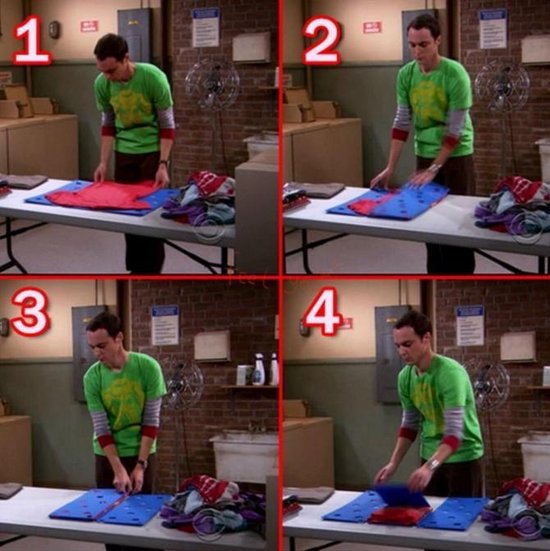 Kleding vouwplank Sheldon voor al je kleding en wasgoed Zwart | bol.com