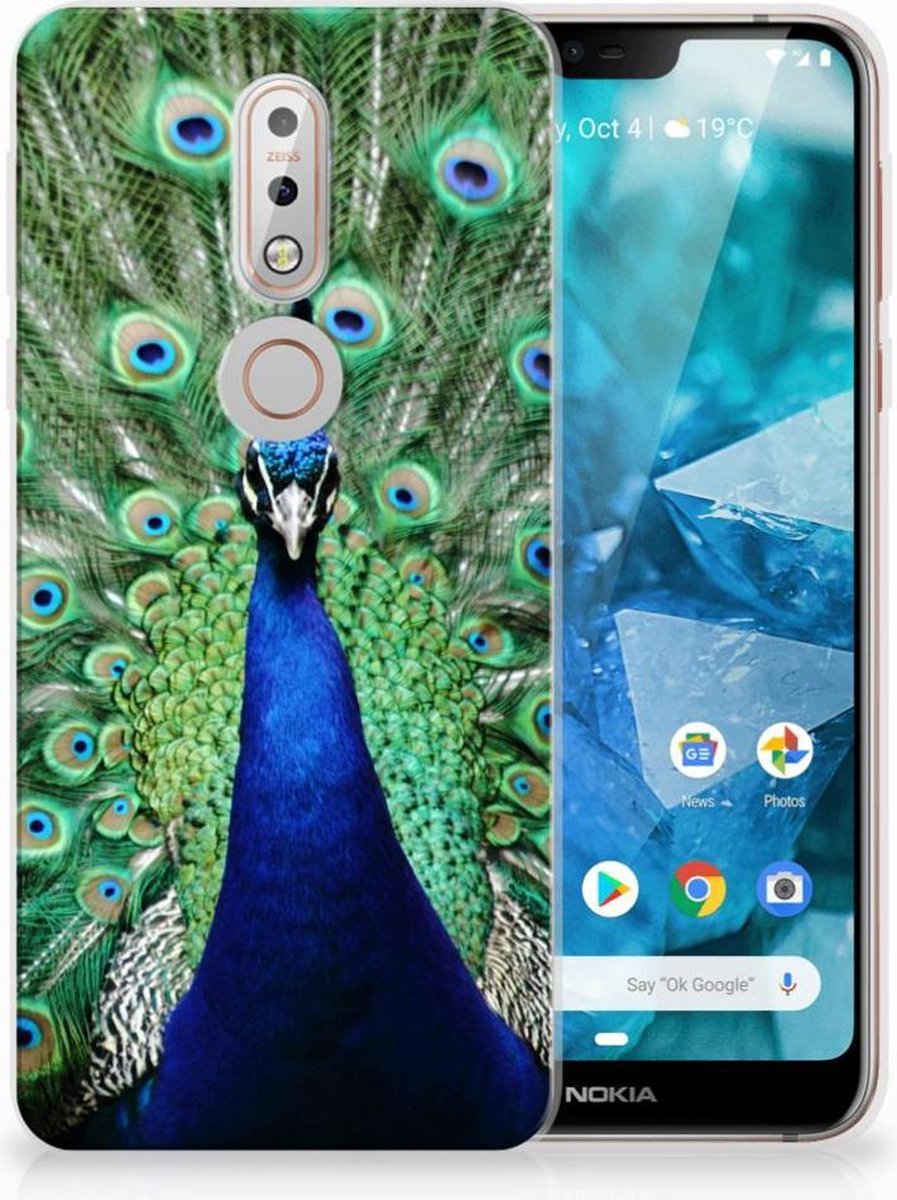 Nokia 7.1 TPU Hoesje Pauw