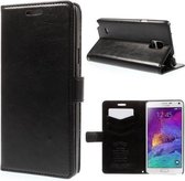 Kds PU Leather Wallet hoesje Samsung Galaxy Note 3 Neo zwart