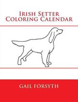 Irish Setter Coloring Calendar