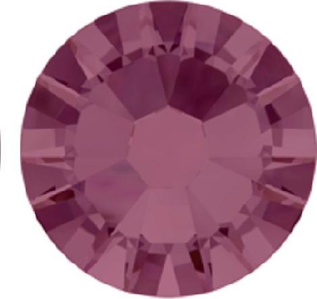 Goedkoopste Swarovski kristallen SS 20 Burgundy 100 stuks