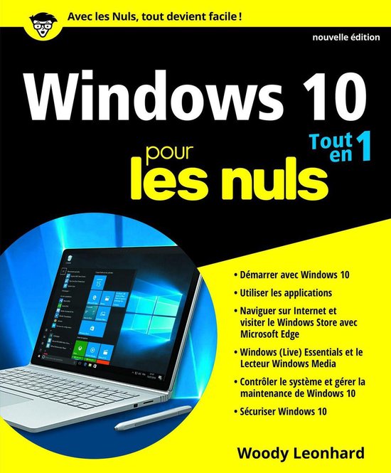 Windows 10 Tout en 1 Pour les Nuls, nouvelle édition - cover