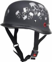 Redbike RK-305 Duitse helm doodskop - maat S