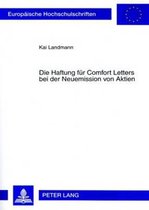 Die Haftung Fuer Comfort Letters Bei Der Neuemission Von Aktien