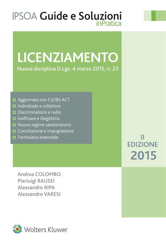 Licenziamento - cover