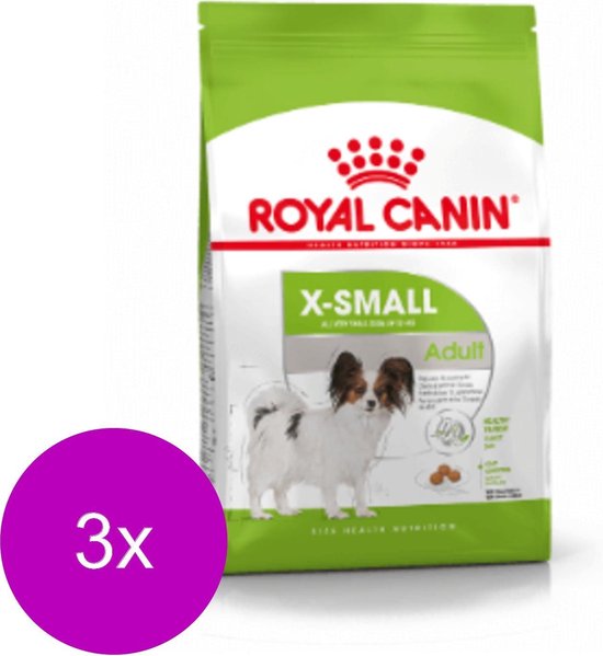 Royal Canin X-Small Adult - Hondenvoer - 3 x 1.5 kg - Royal Canin