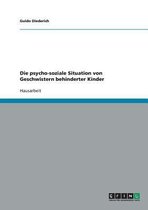 Die Psycho-Soziale Situation Von Geschwistern Behinderter Kinder