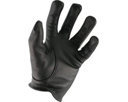 Mister B - Leren Politie Handschoenen - Zwart L