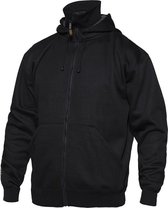 WorkZone 804-233 Hoodie Zwart maat XL