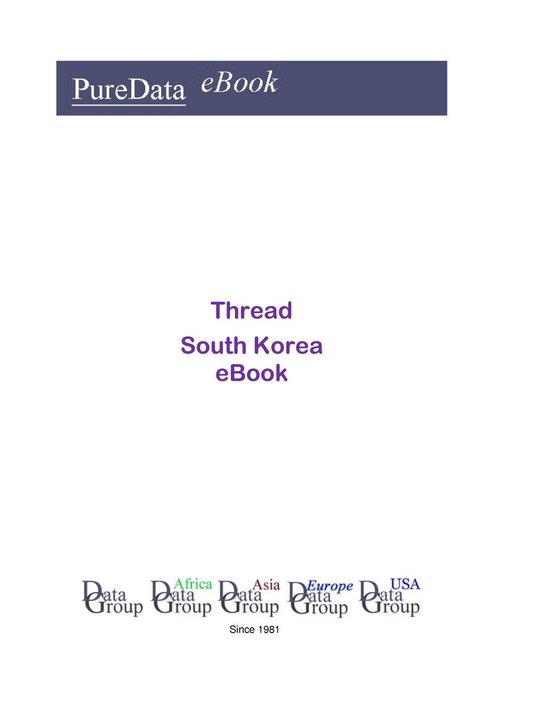 PureData eBook - Thread in South Korea - cover