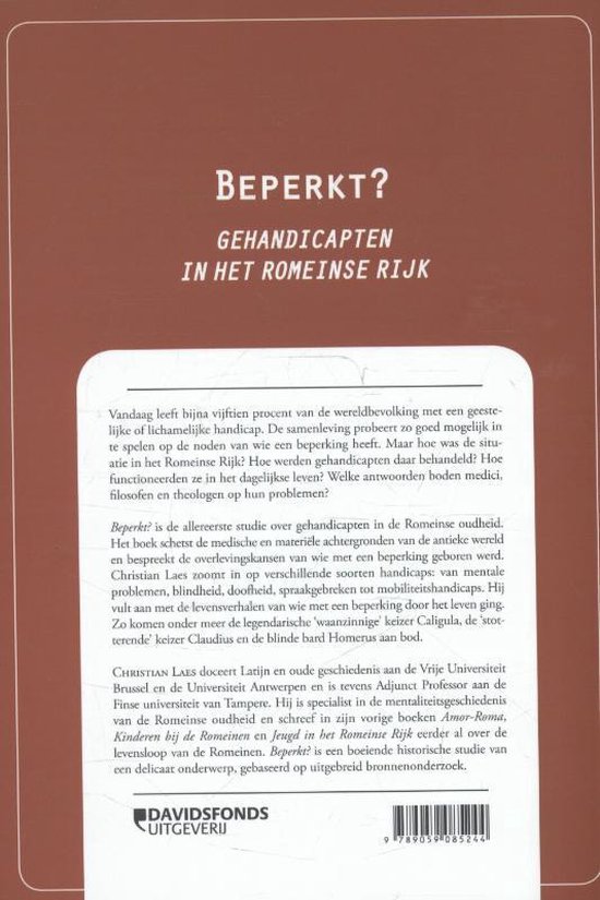 Bol Beperkt 9789059085244 Christian Laes Boeken