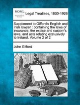 Supplement to Gifford's English and Irish Lawyer