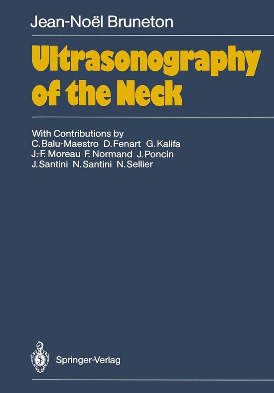 Medicine (R0) - Ultrasonography of the Neck - cover