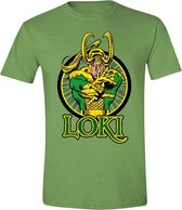 Thor - Loki Cover Mannen T-Shirt - Groen - XL