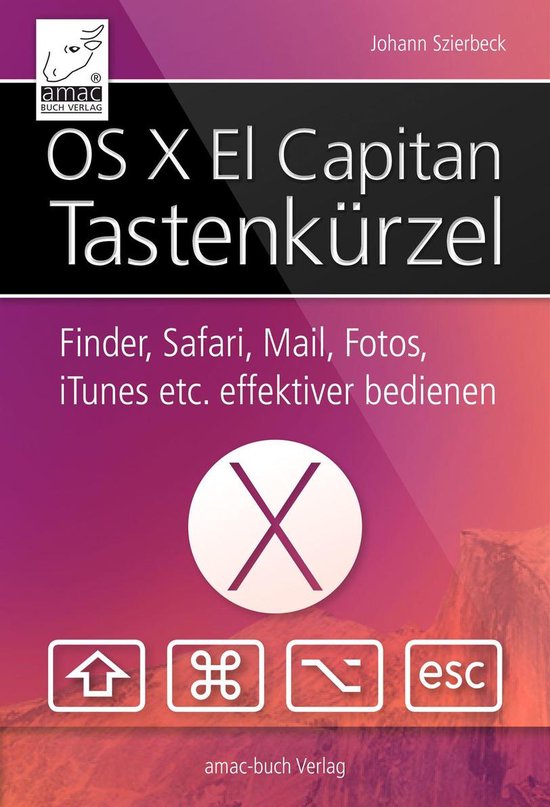 OS X El Capitan Tastaturkurzbefehle - cover