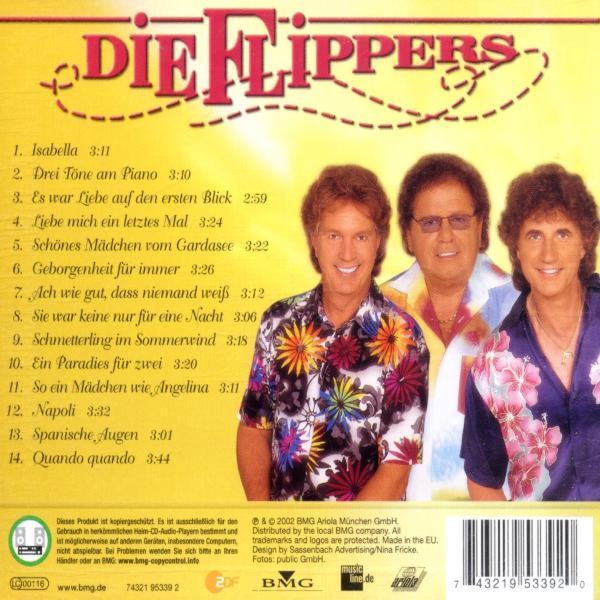 Die Flippers - Isabella, Die Flippers | CD (album) | Muziek | bol