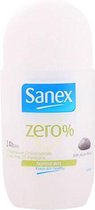 Bol.com Sanex Zero% Normale Huid Deodorant Roller 50 ml 2 stuks 8714789774176 aanbieding