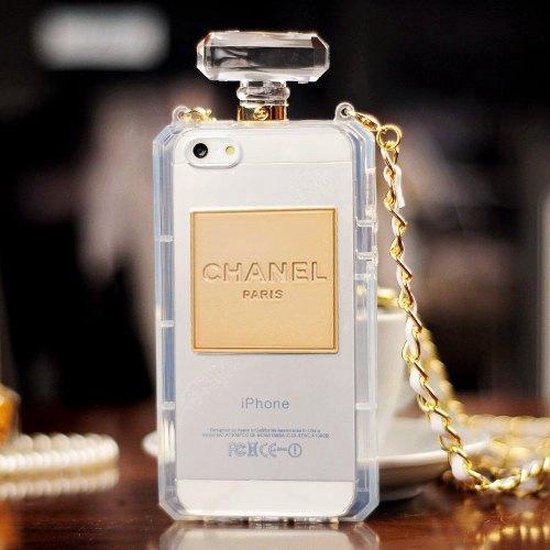Trouwens selecteer escort Casify - Transparante Parfumfles TPU Hoesje - iPhone 5 / 5s | bol.com