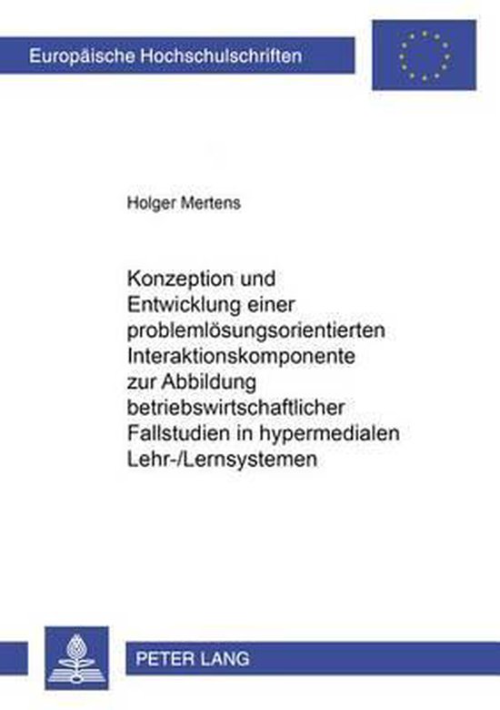 Europaeische Hochschulschriften / European University Studie ... - cover