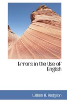 Errors in the Use of English