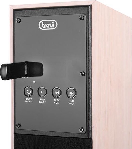 Trevi XT 108 BT 60W - luidspreker (hout) van Trevi — afbeelding 2