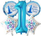 Ballonnen set First Birthday Boy