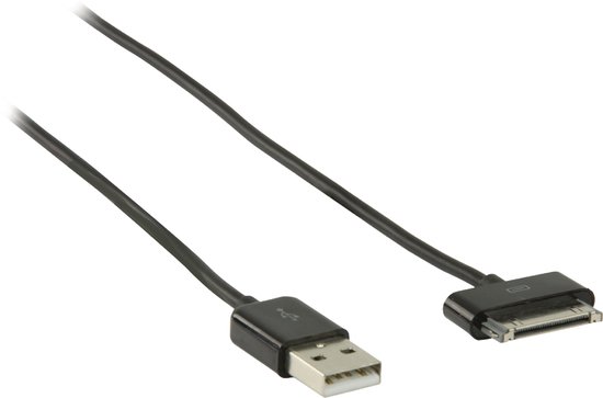 Valueline 30-pins naar USB kabel - 1 meter - Valueline