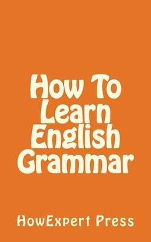 How To Learn English Grammar - cover