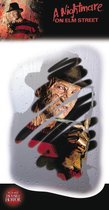Spiegel versiering wazig Freddy Krueger™ Halloween decoratie - Feestdecoratievoorwerp