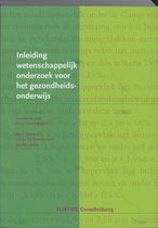 Boek cover Inleiding wetenschappelijk onderzoek voor het gezondheidsonderwijs van Anneke de Jong