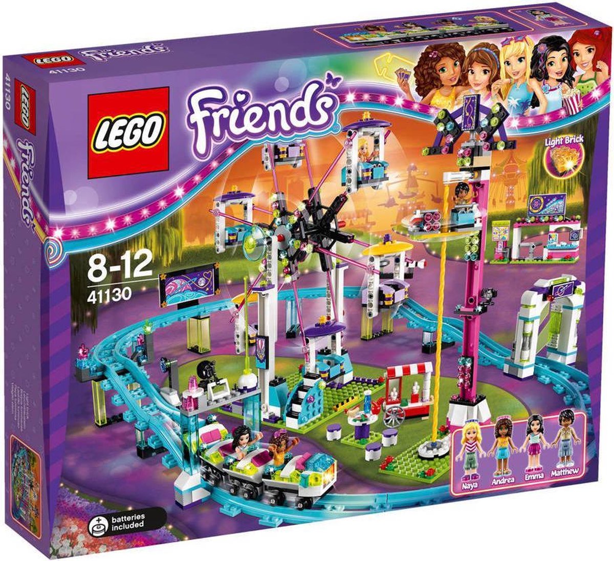 overtuigen Corroderen Heel veel goeds LEGO Friends Pretpark Achtbaan - 41130 | bol.com