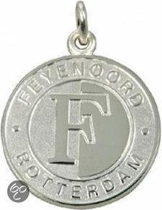 Feyenoord Hanger zilver open logo klein 22mm | bol.com