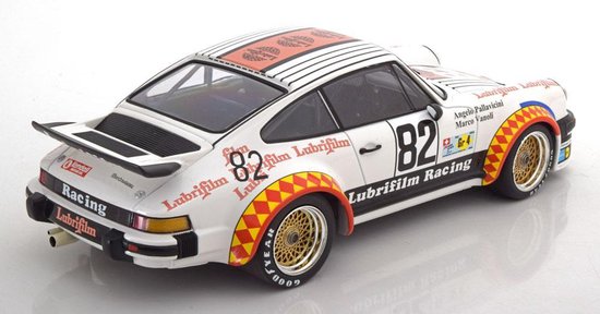 Porsche 934 3.0L Turbo Lubrifilm N°82 – 24h Du Mans 1979 – Échelle 1/18 – Spark Blanc