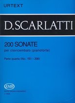 200 Sonate per clavicembalo 4 (pianoforte)