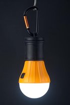 Lampe de tente AceCamp, LED, orange / noir, AAA