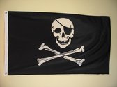 Piraten vlag 90 x 150 cm