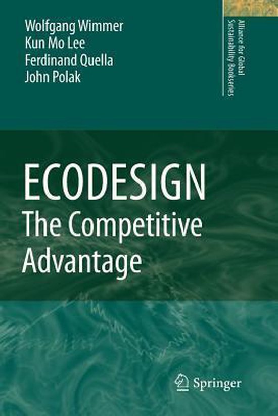 Alliance for Global Sustainability Bookseries18- ECODESIGN - ... - cover