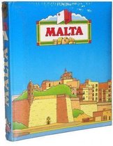 Henzo 10.182.07 landenfotoalbum MALTA - 60 bladzijden - EERSTE EDITIE - formaat 25x28 cm - iets verkleurde rug