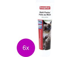 6x Beaphar Haarbalpasta Malt Malt 100 gr