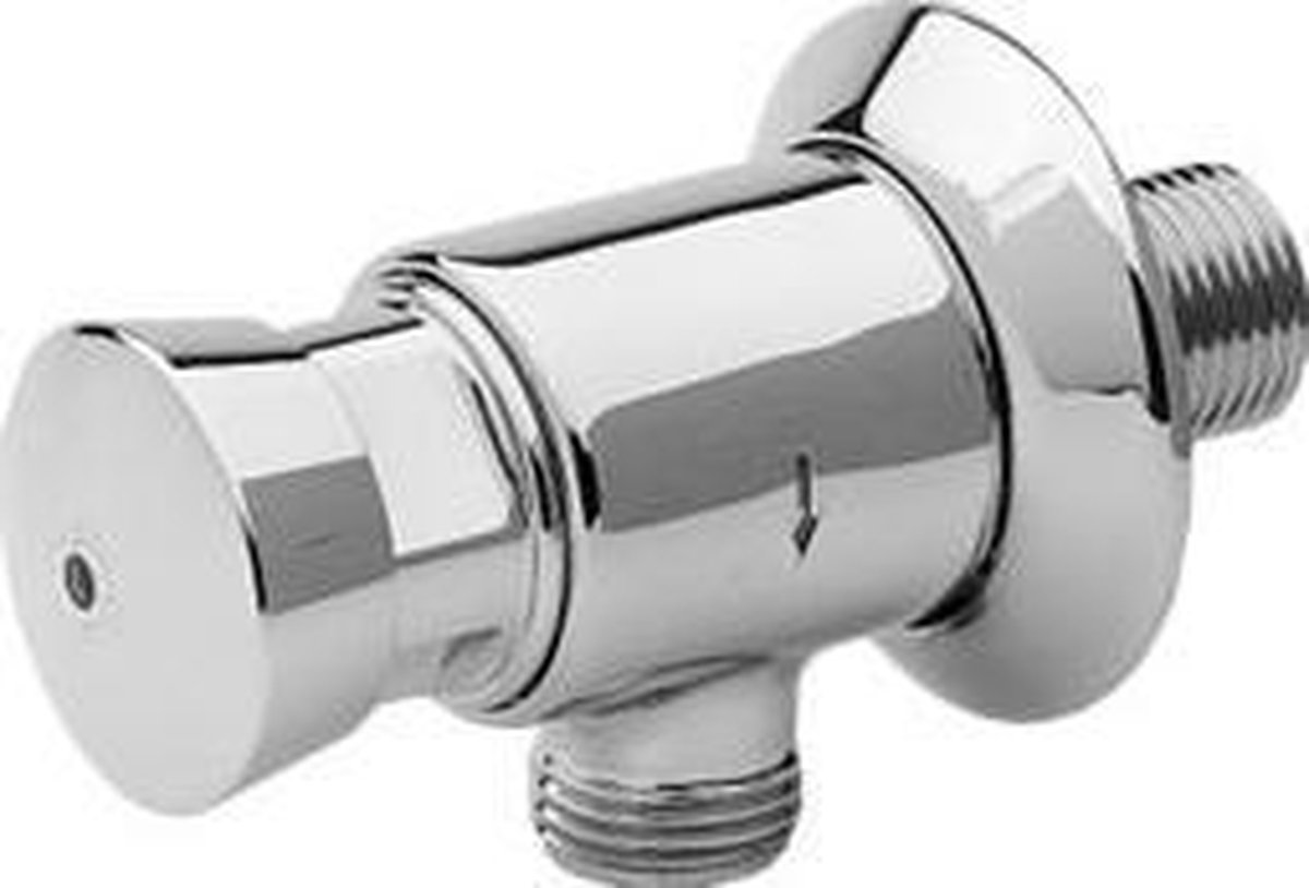 Presto urinoirspoeler haaks 1/2" 12a chroom 31701